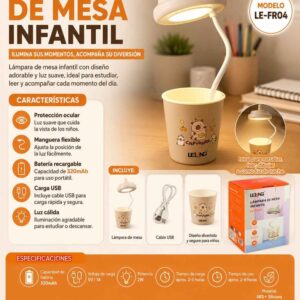 LAMPARA DE MESA INFANTIL
