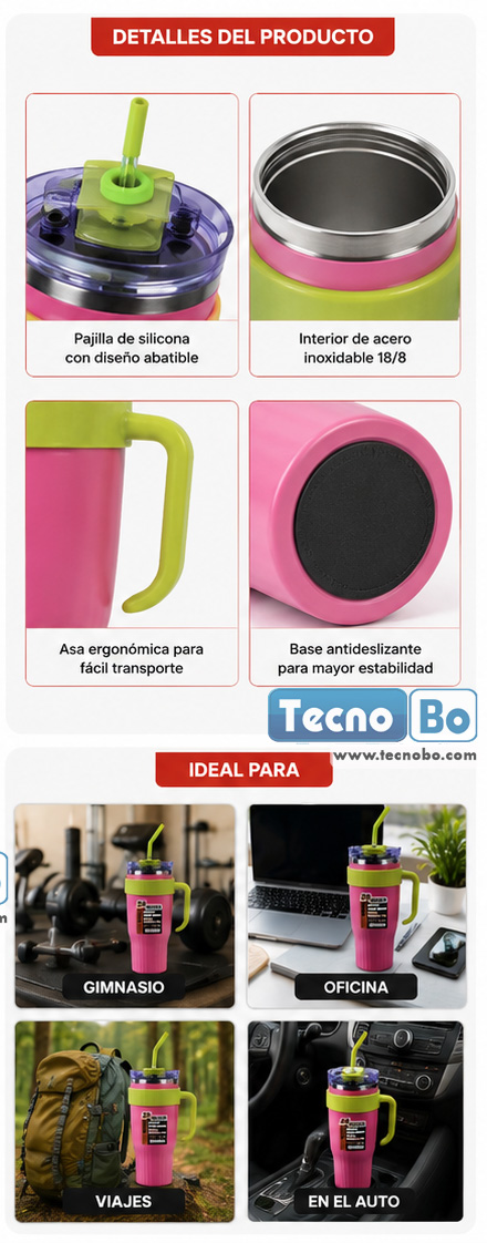 VASOS TERMICOS 1200ML VISIONEER - Imagen 2